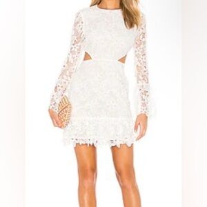 Rachel Zoe Isabel Dress In Ecru Revolve Size 8